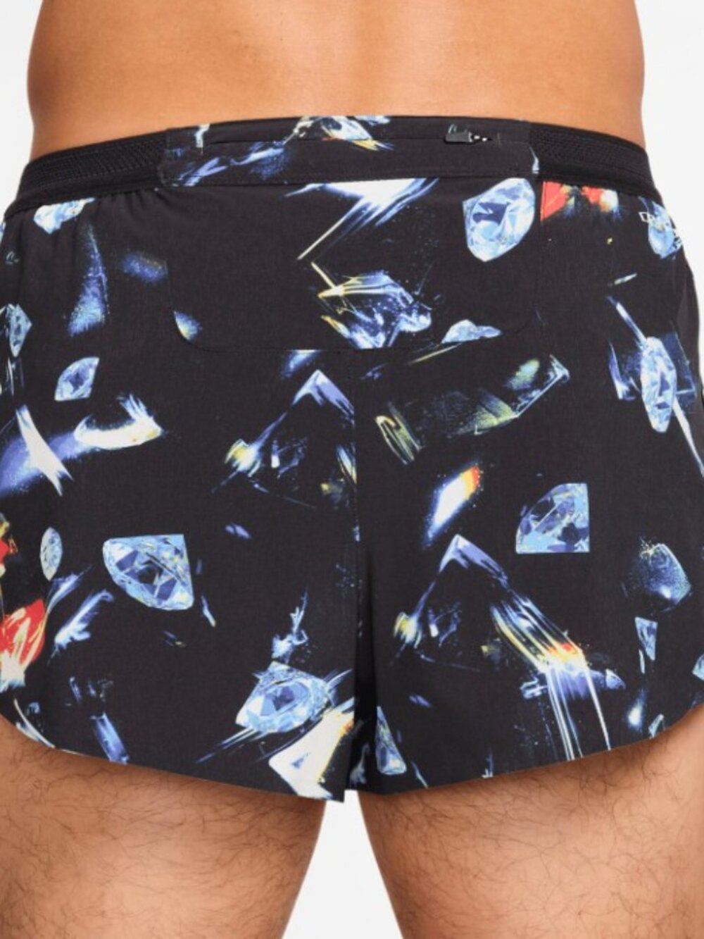 Nike AeroSwift Glam Brief-Lined Running Shorts Men's Sz Large IF2068-010 NWT - Picture 2 of 8